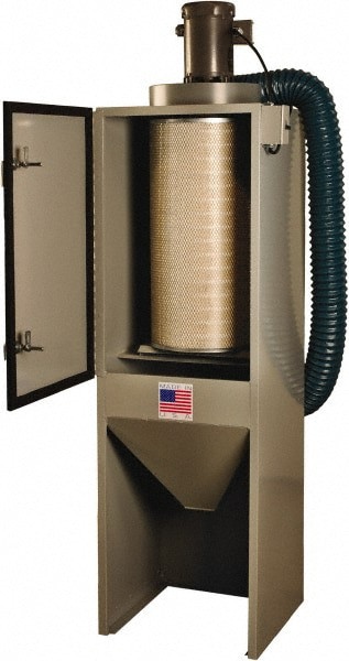 1-1/2 hp, 600 CFM Sandblaster Dust Colle
